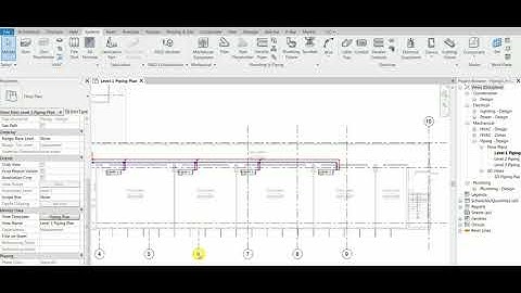 Sizing Pipe Automatically - Revit MEP