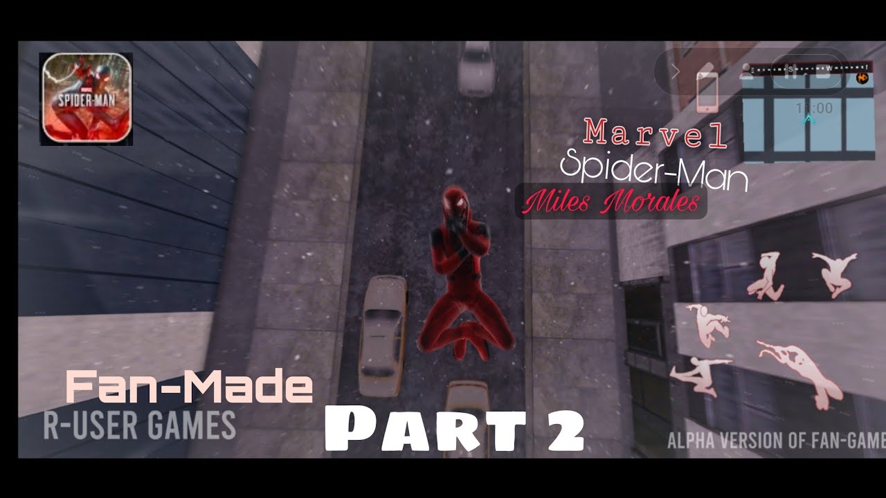 🔥Ruser Games | Spider-Man Miles Morales | (Fan-Made) | Gameplay Part 2 ...