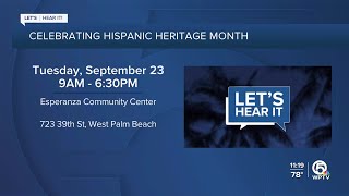 Let's Hear It: Celebrating Hispanic Heritage Month