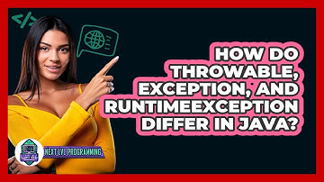 How Do Throwable, Exception, And RuntimeException Differ In Java? - Next LVL Programming