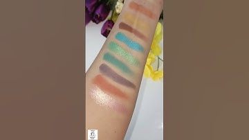 nicka k eyeshadow palette 💥| #shorts #fyp
