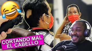 Finjo Ser Barbero 🚫💈Prankedy | El Negro Reacciona HD #Zumba🔥