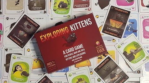 UNBOXING - EXPLODING KITTENS || BEST PARTY GAME || KID VERSION ALSO || TOP CARD GAME || LSNP
