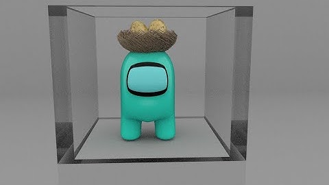 Among Us Game Character - Autodesk Maya 2020