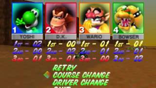 Mario Kart 64 4 CPU 150cc Championship 2