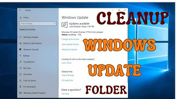 How to Delete Windows Update Files After Update in Windows 10/11 | Clean Download Update Folder