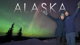 Alaska in the Winter Vlog: Glaciers, Northern Lights, Snowshoeing, Wildlife