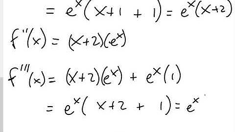 3.2 - The Product and Quotient Rules