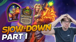 An Epic Sjow-Down! Savjz vs Sjow! Pt. 1 | Hearthstone Battlegrounds | Savjz