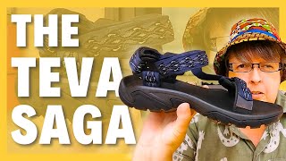 Best Travel Sandals? Teva Sandal Review of Terra Fi 5 Universal Sandals and Teva Saga Update