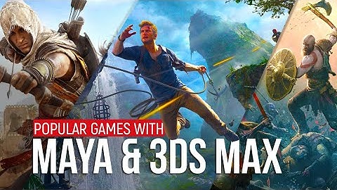 Popular Games made using Autodesk Maya and 3Ds Max
