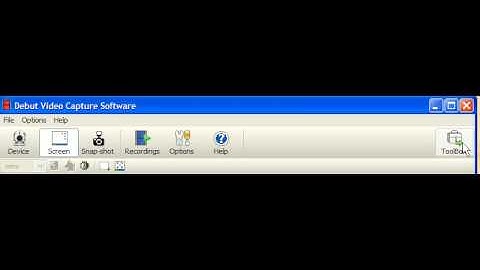 How To Use The Debut Video Capture Software