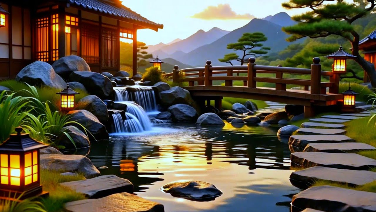 Piano Relaxing Music, Sleep Music, Instrumental Music, Calming Music, Bamboo, Water Sounds,Spa Music