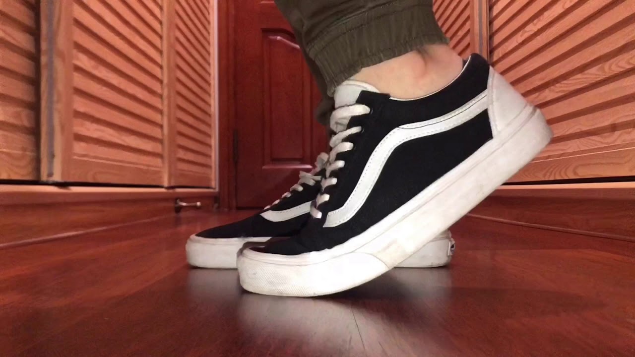 Vans old skool getting trashed 1 - YouTube