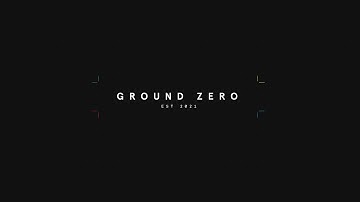 GROUND ZERO - Opening Motion Sequence - After Effects / Illustrator