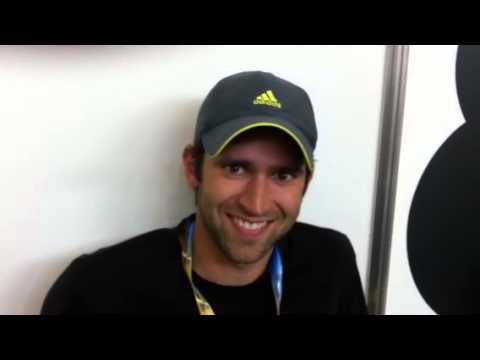 Christopher Kas: Backstage in Bukarest