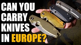 What Knives Do Europeans Carry? European EDC Pocket Checks!