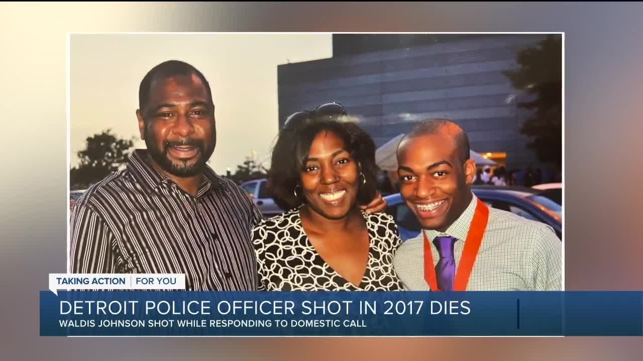 Detroit police officer shot in 2017 dies - YouTube
