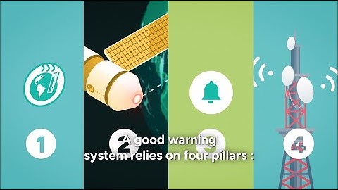 Early warning systems: understanding how to respond better to disasters