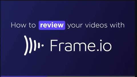 How to leave feedback with Frame.io