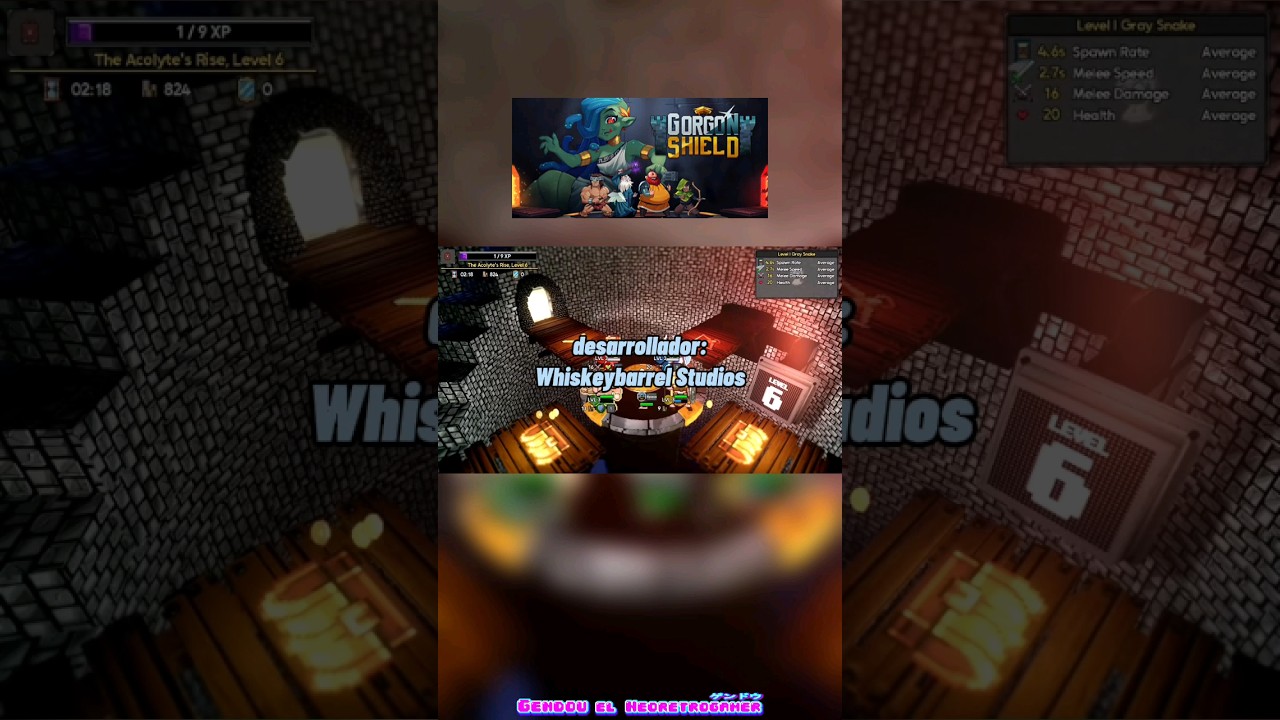 gorgon shield en menos de un minuto 