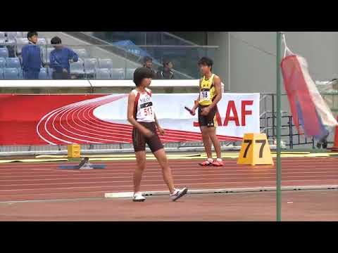 第43回ジュニアオリンピック A女子（中３）　走高跳