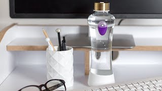 Your water bottle is blinking. Take a sip.