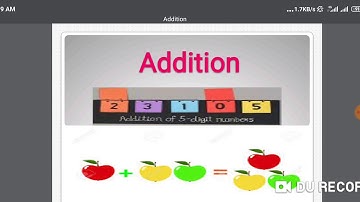 Class 4 maths ch. -3 addition