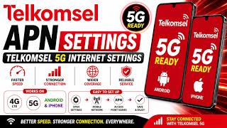Telkomsel APN Settings | Telkomsel 5G Internet Settings for Android & iPhone