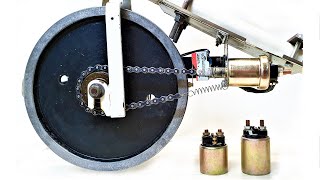 How to make a solenoid engine with a starter solenoid, - Recalibration