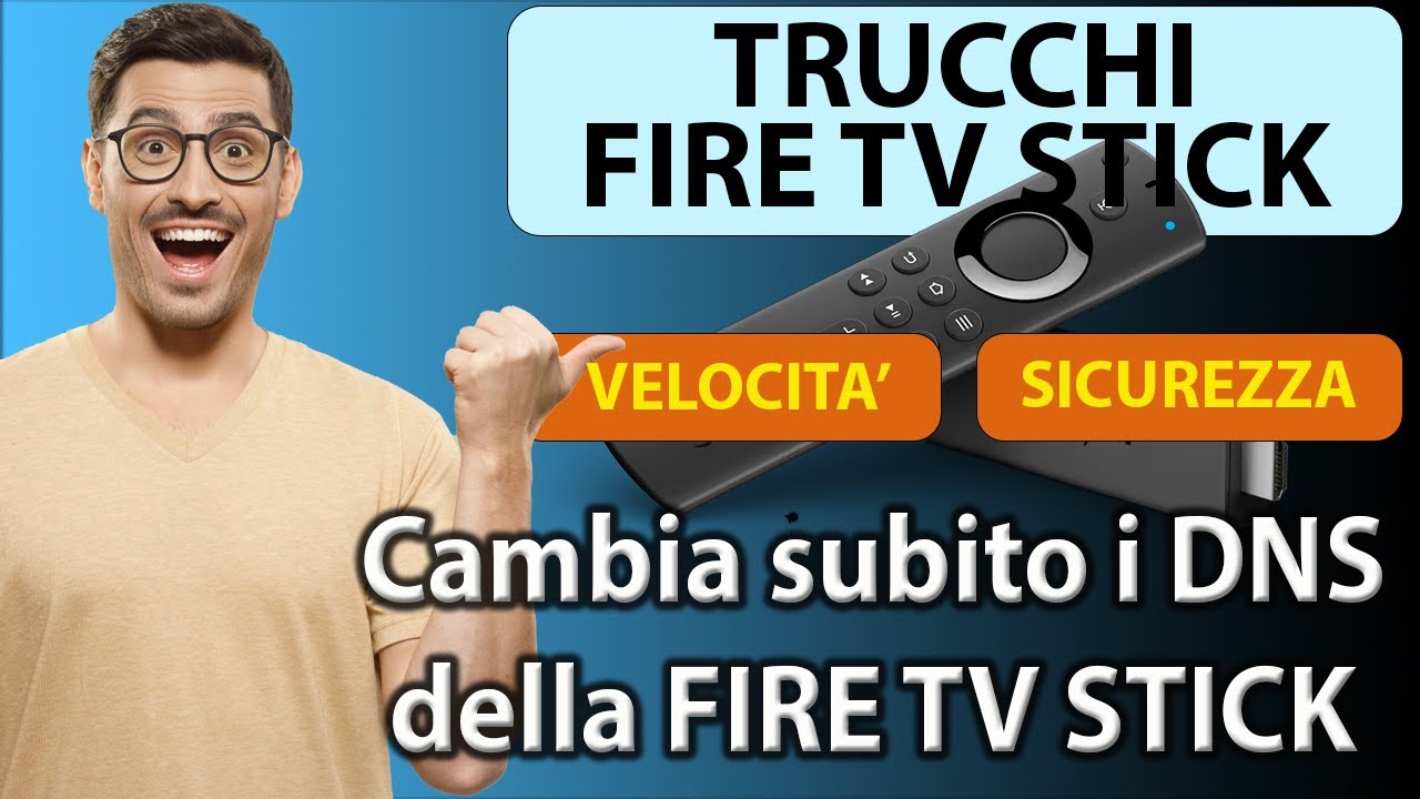 Come cambiare DNS su Fire Tv Stick - YouTube