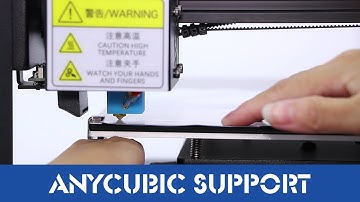 ANYCUBIC X Leveling operation Video