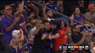 Chris Paul Hits Back-to-Back Three to Blow the Lead vs Nuggets! | Suns Fans Love It!