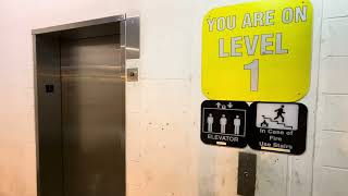 Riding all the elevators @ the High & Market Parking Garage, Akron OH (March 2026 Update)