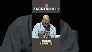 왜 스님에게 물어볼까? #법륜스님 #선택의기로 #이럴까?저럴까?#법륜쇼츠 #법륜스님쇼츠