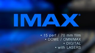 IMAX variations: Let's figure out what is what!