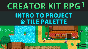 Creator Kit: RPG [UNITY] #1 Introduction to the Project, How to Activate the Tile Palette in Unity