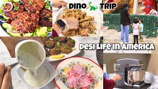 What I Cook For Dinner  (Recipe for beginners)✨ Trip to Jurassic Quest in Summer Break