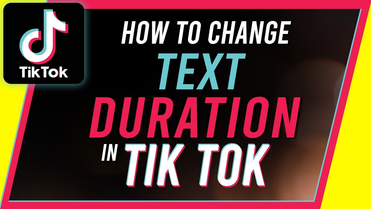 How To Add Text On Tiktok For Different Times Change Text Duration