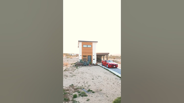 2-Story 300sqft Tiny House in the Desert! (60 Second Airbnb Tour)