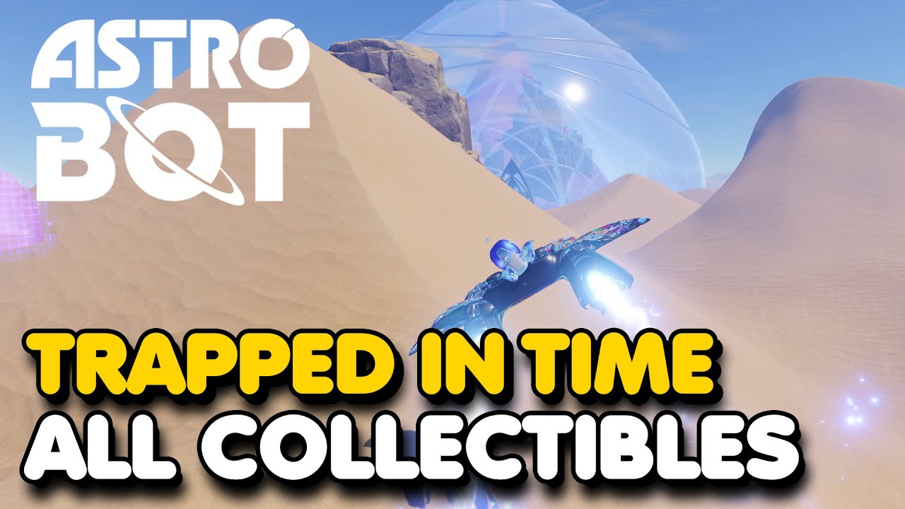 Astro Bot - Trapped In Time 100% Walkthrough (All Bots & Puzzle