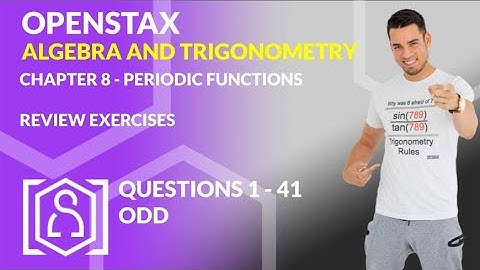 OpenStax: Algebra and Trigonometry - Chapter 8, Review Exercises