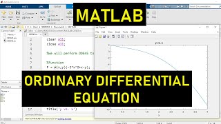 Matlab 1: Ordinary Differential Equation (ODE45) screenshot 5