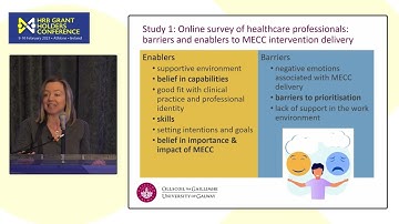 Prof Molly Byrne - Implementation of Making Every Contact Count (MECC)