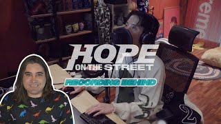 Reacting to j-hope 'HOPE ON THE STREET' Recording Behind