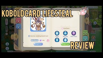 Review Kobold Card lifesteal F2P, Worth or not?? RoX Raganarok X Next Generation
