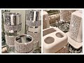 DIY DOLLAR TREE GLAM BATHROOM SET DECOR | DIY DOLLAR TREE BATHROOM VANITY SET