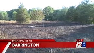 Brush fire scorches Barrington nature preserve