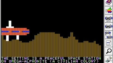 A trio of Applesoft Lo-Resolution animations (circa Nov. 1984)