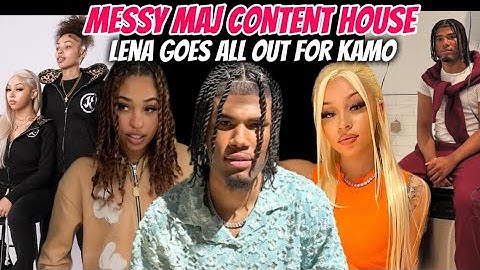 MESSY MAJ STARTING A CONTENT HOUSE😳LENA GOES ALL OUT FOR KAMO‼️